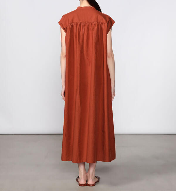 DANTON「DANTON | コットンリネン スリーブレスシャツワンピース WOMEN」|ワンピース|