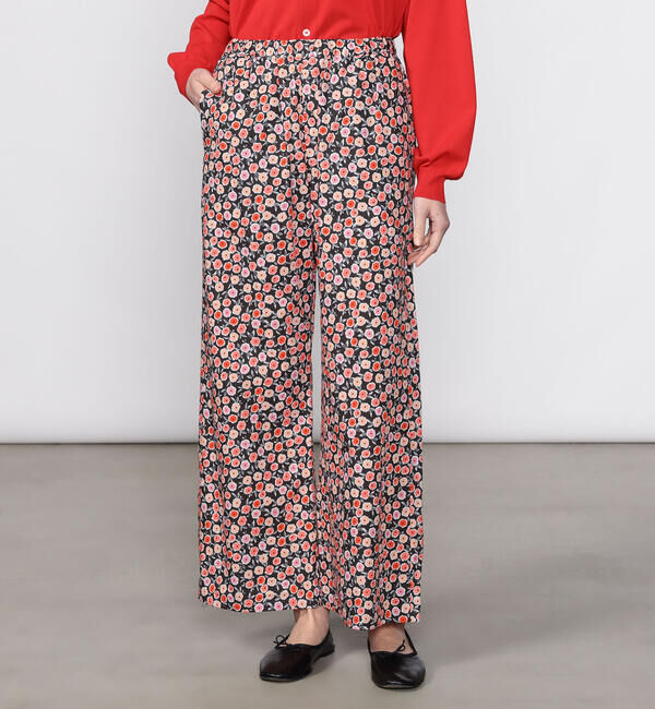 ORCIVAL「ORCIVAL | コットンポプリン プリントイージーパンツ WOMEN」|チノ|