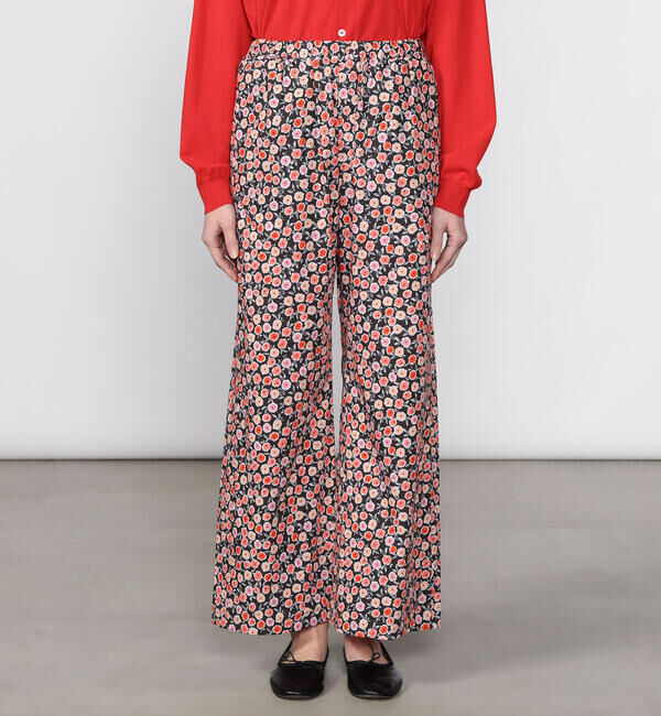 ORCIVAL「ORCIVAL | コットンポプリン プリントイージーパンツ WOMEN」|チノ|