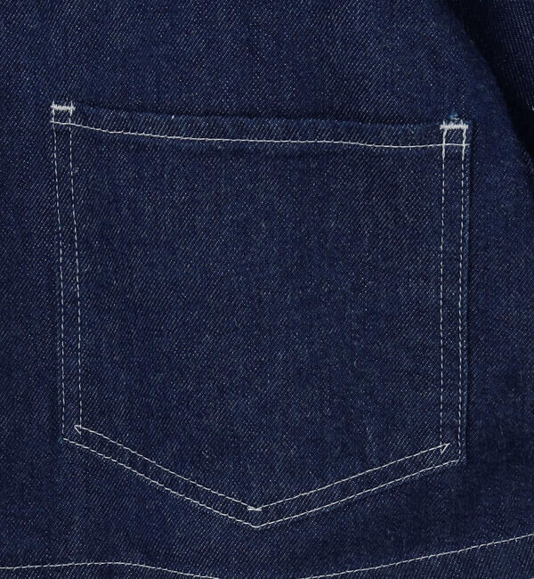 DANTON「DANTON | 11ozデニム ノーカラーショートジャケット WOMEN」|その他|