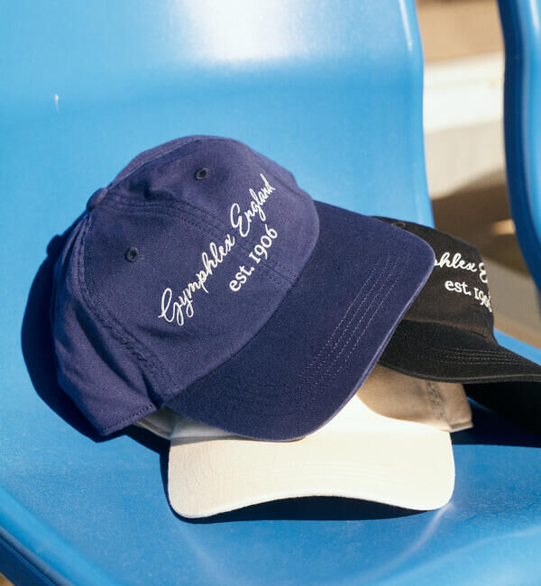  「Gymphlex | コットンチノ ロゴキャップ UNISEX」|キャップ・キャスケット|