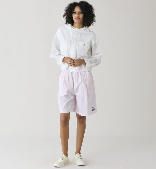 GYMPHLEX「Gymphlex |  ナイロン フードシャツジャケット WOMEN」|シャツ・ブラウス|