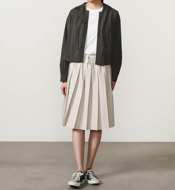 GYMPHLEX「Gymphlex |  ナイロン フードシャツジャケット WOMEN」|シャツ・ブラウス|