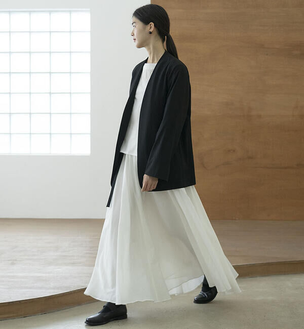  「eunoia | ノーカラージャケット WOMEN」|ノーカラージャケット|