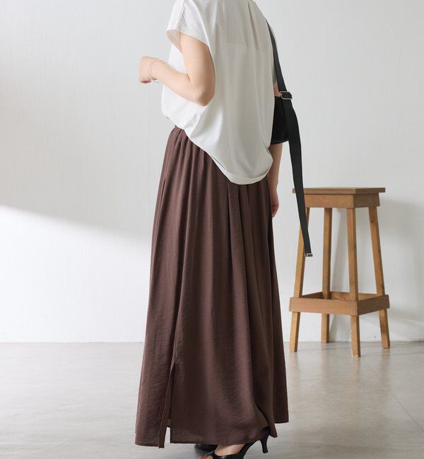  「ミニビーズロゴフレンチTシャツ」|Tシャツ・カットソー|