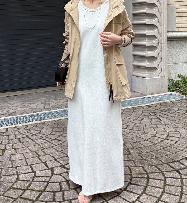  「【全骨格細見え】ブークレーダンボールタンクワンピース」|ワンピース|