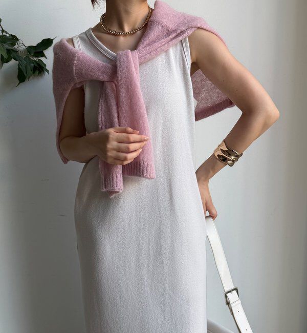  「【全骨格細見え】ブークレーダンボールタンクワンピース」|ワンピース|