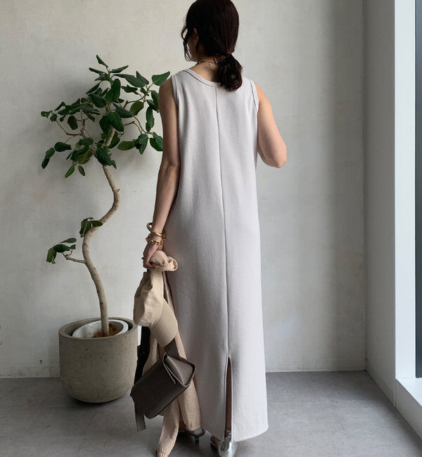  「【全骨格細見え】ブークレーダンボールタンクワンピース」|ワンピース|