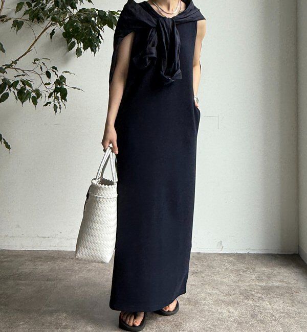  「【全骨格細見え】ブークレーダンボールタンクワンピース」|ワンピース|