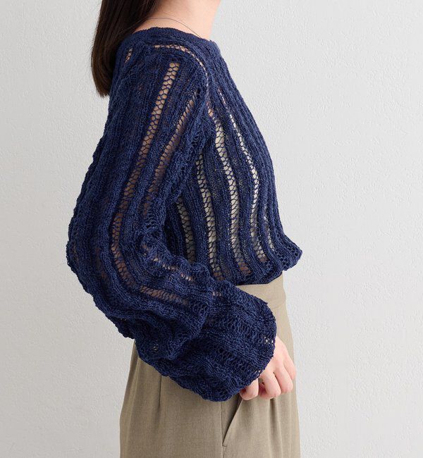  「【4色展開】B ルーズスリーブニットプルオーバー」|その他|