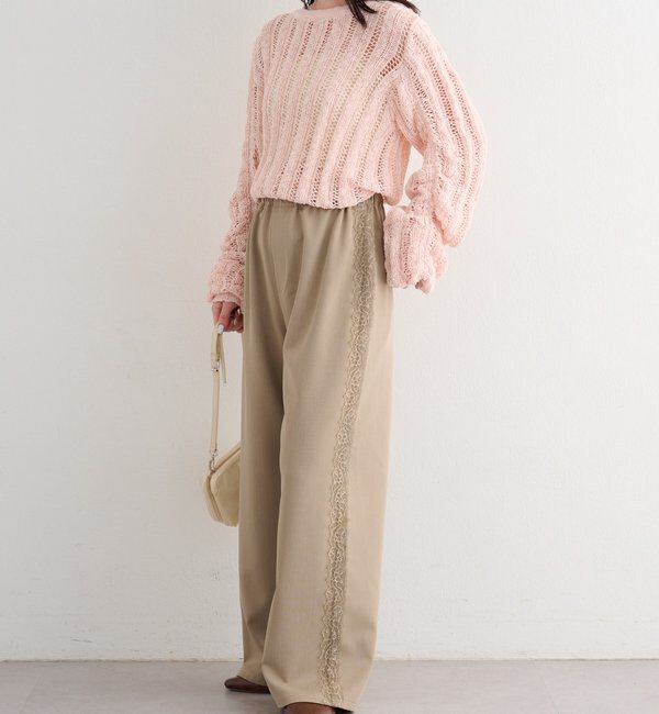  「【4色展開】B ルーズスリーブニットプルオーバー」|その他|