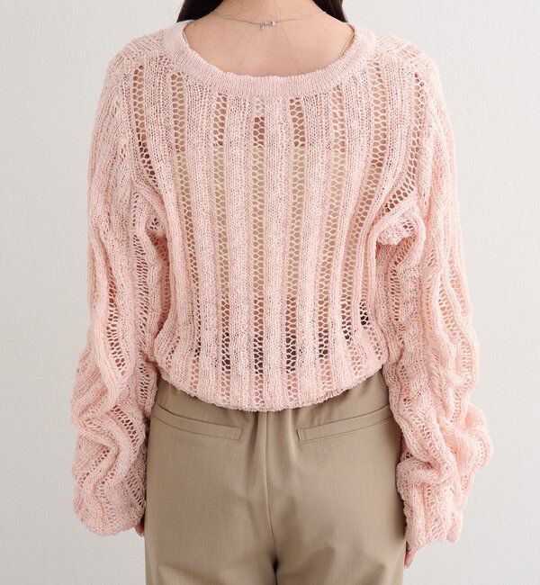  「【4色展開】B ルーズスリーブニットプルオーバー」|その他|