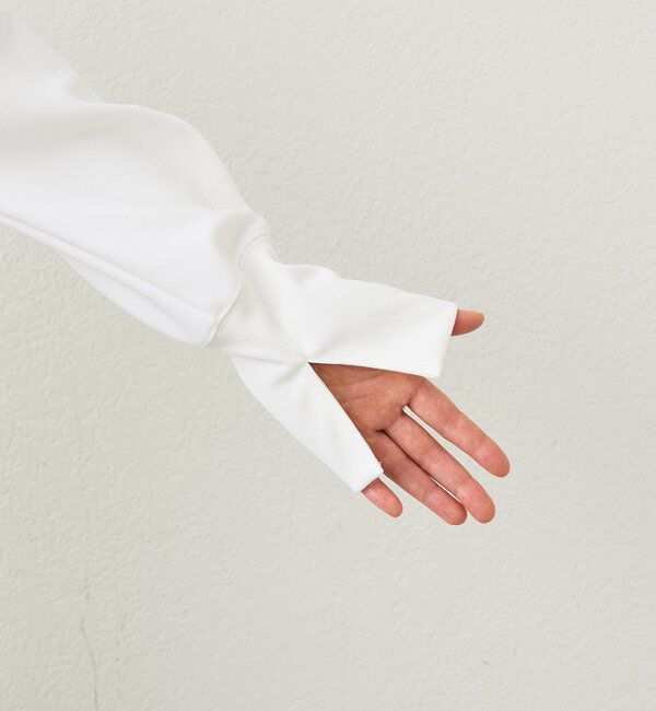  「【万能ブラウス】カットジョーゼットドルマンプルオーバー」|Tシャツ・カットソー|