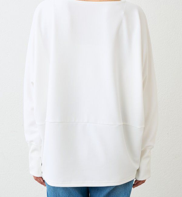  「【万能ブラウス】カットジョーゼットドルマンプルオーバー」|Tシャツ・カットソー|
