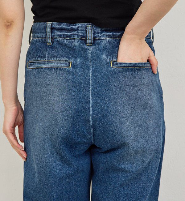  「【PEAS】【セットアップ対応】デニムトラウザーズ」|チノ|