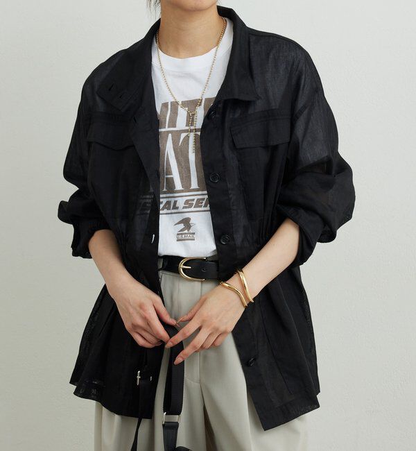  「【WEB限定リバイバル】シアーミリタリージャケット」|その他|