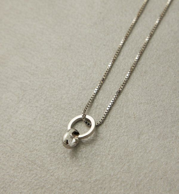  「グラスチェーンネックレス」|リング|