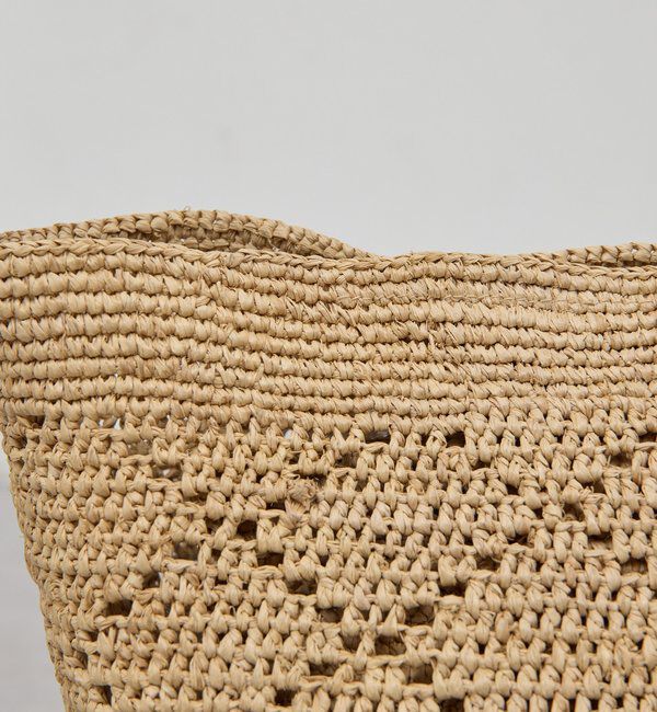  「【MIORA】ラフィアワンハンドルバッグ」|トートバッグ|