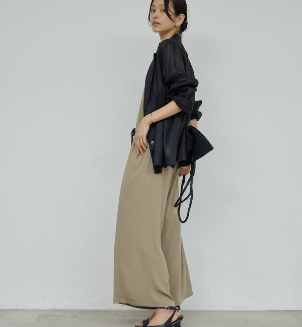  「ギャザーオールインワン」|ワンピース|