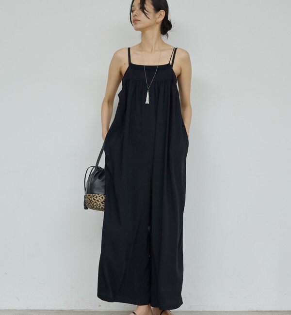  「ギャザーオールインワン」|ワンピース|