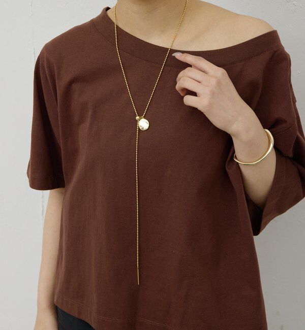  「コインY字ネックレス」|リング|