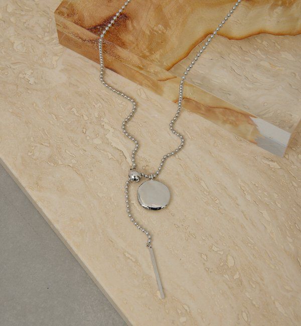  「コインY字ネックレス」|リング|シルバー