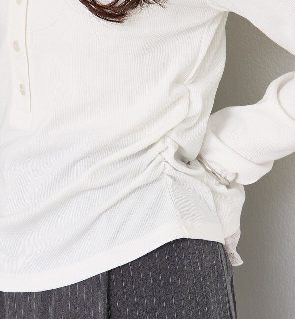  「リブヘンリーネックプルオーバー」|Tシャツ・カットソー|