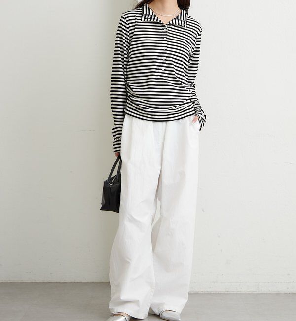  「リブヘンリーネックプルオーバー」|Tシャツ・カットソー|