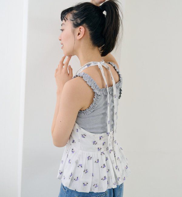  「フラワーホルターブラウス」|シャツ・ブラウス|