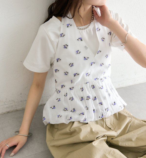  「フラワーホルターブラウス」|シャツ・ブラウス|