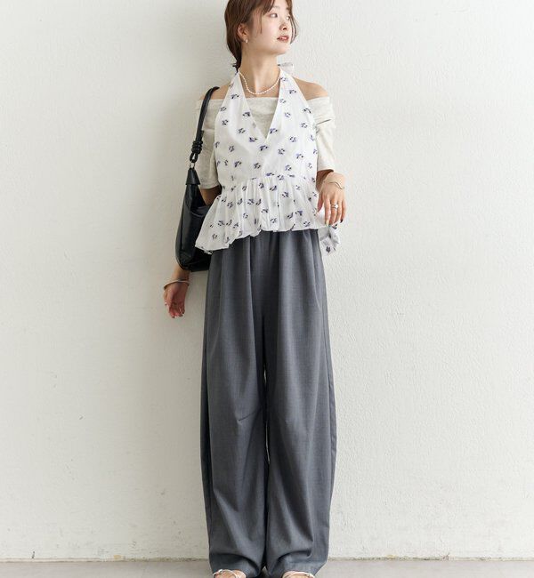  「フラワーホルターブラウス」|シャツ・ブラウス|