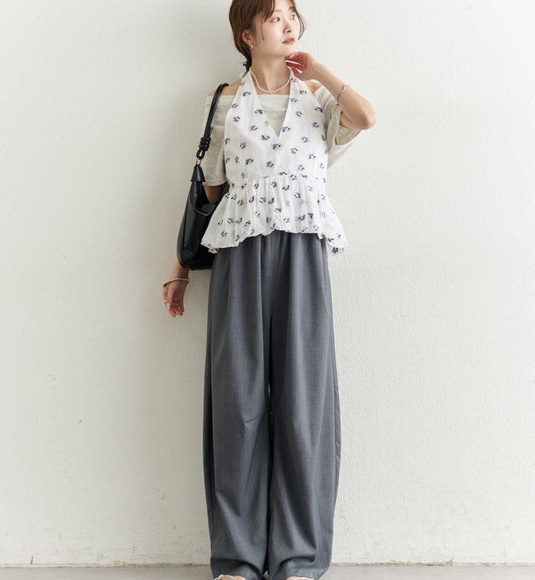  「フラワーホルターブラウス」|シャツ・ブラウス|