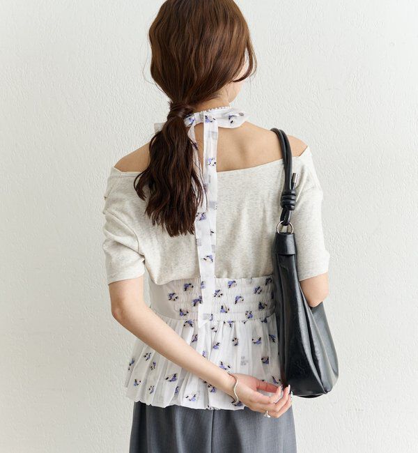  「フラワーホルターブラウス」|シャツ・ブラウス|