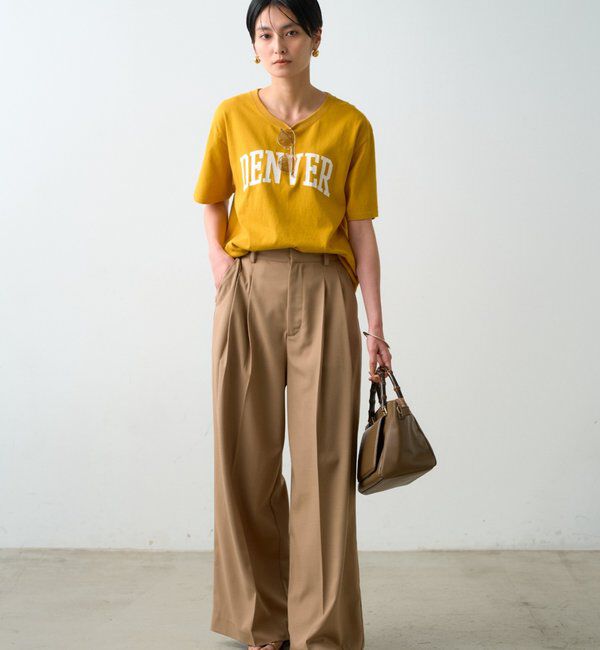  「カラーロゴTシャツ」|Tシャツ・カットソー|