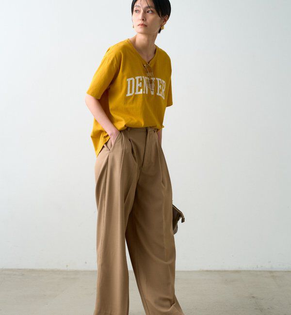  「カラーロゴTシャツ」|Tシャツ・カットソー|