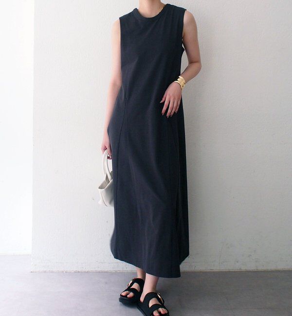  「前後2wayヘンリーフレアカットワンピース」|ワンピース|