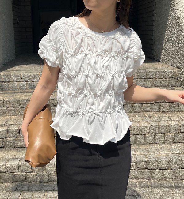  「【新色イエロー・チャコールグレー】シャーリングホイップＴ」|Tシャツ・カットソー|