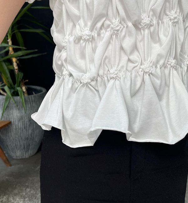  「【新色イエロー・チャコールグレー】シャーリングホイップＴ」|Tシャツ・カットソー|