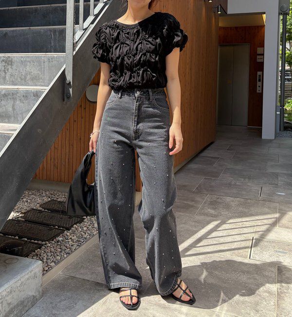  「【新色イエロー・チャコールグレー】シャーリングホイップＴ」|Tシャツ・カットソー|