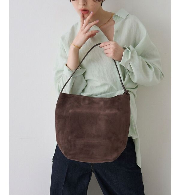 Rouge vif「【AULENTTI/オウレンティ】スウェードワンショルダーバッグ ポーチ付き」|ショルダー・メッセンジャー|