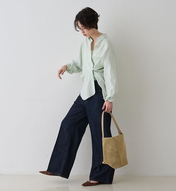 Rouge vif「【AULENTTI/オウレンティ】スウェードワンショルダーバッグ ポーチ付き」|ショルダー・メッセンジャー|