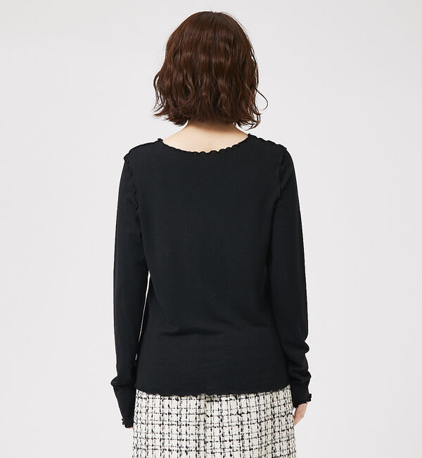 abahouse mavie「スパークナイロンクルーネックプルオーバー」|Tシャツ・カットソー|