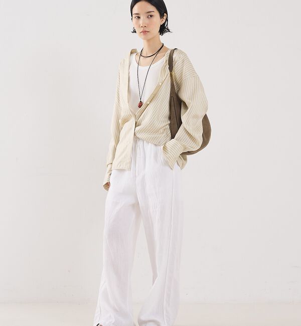 The Store by C' 「【COCUCA】リネンペアリングパンツ【予約】」|その他|