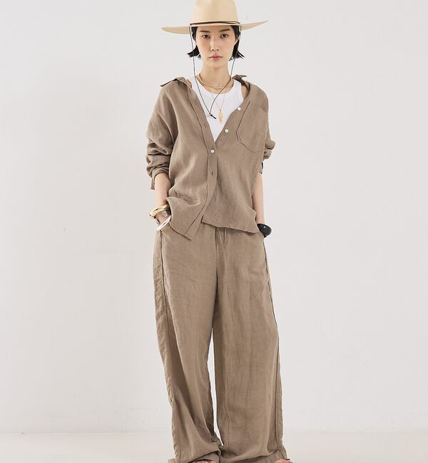 The Store by C' 「【COCUCA】リネンペアリングパンツ【予約】」|その他|