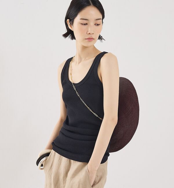 The Store by C' 「【COCUCA】チュニックリブタンク」|キャミソール|