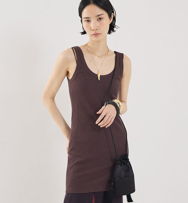The Store by C' 「【COCUCA】チュニックリブタンク」|キャミソール|
