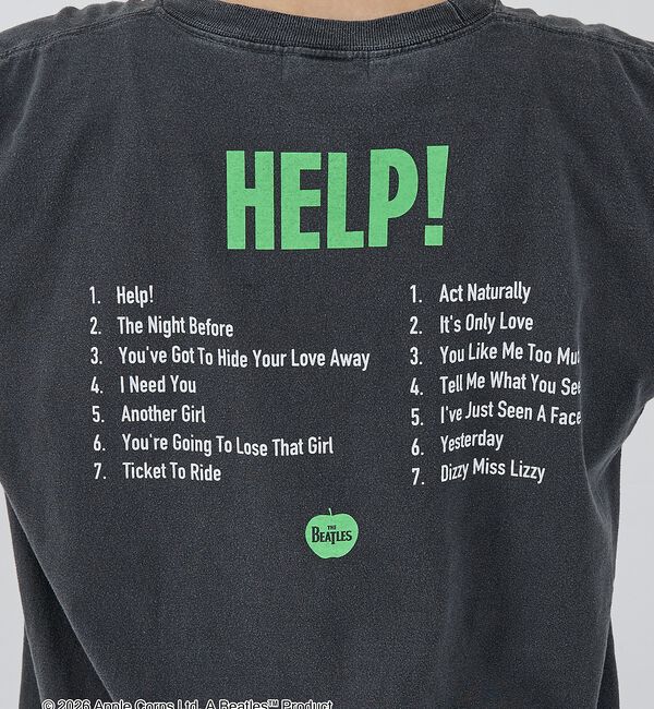 NOMINE「【GOOD ROCK SPEED】THE BEATLES "HELP!" フロン」|Tシャツ・カットソー|