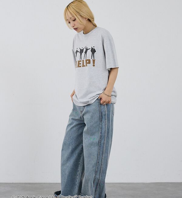 NOMINE「【GOOD ROCK SPEED】THE BEATLES "HELP!" フロン」|Tシャツ・カットソー|