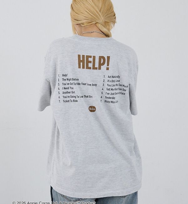 NOMINE「【GOOD ROCK SPEED】THE BEATLES "HELP!" フロン」|Tシャツ・カットソー|