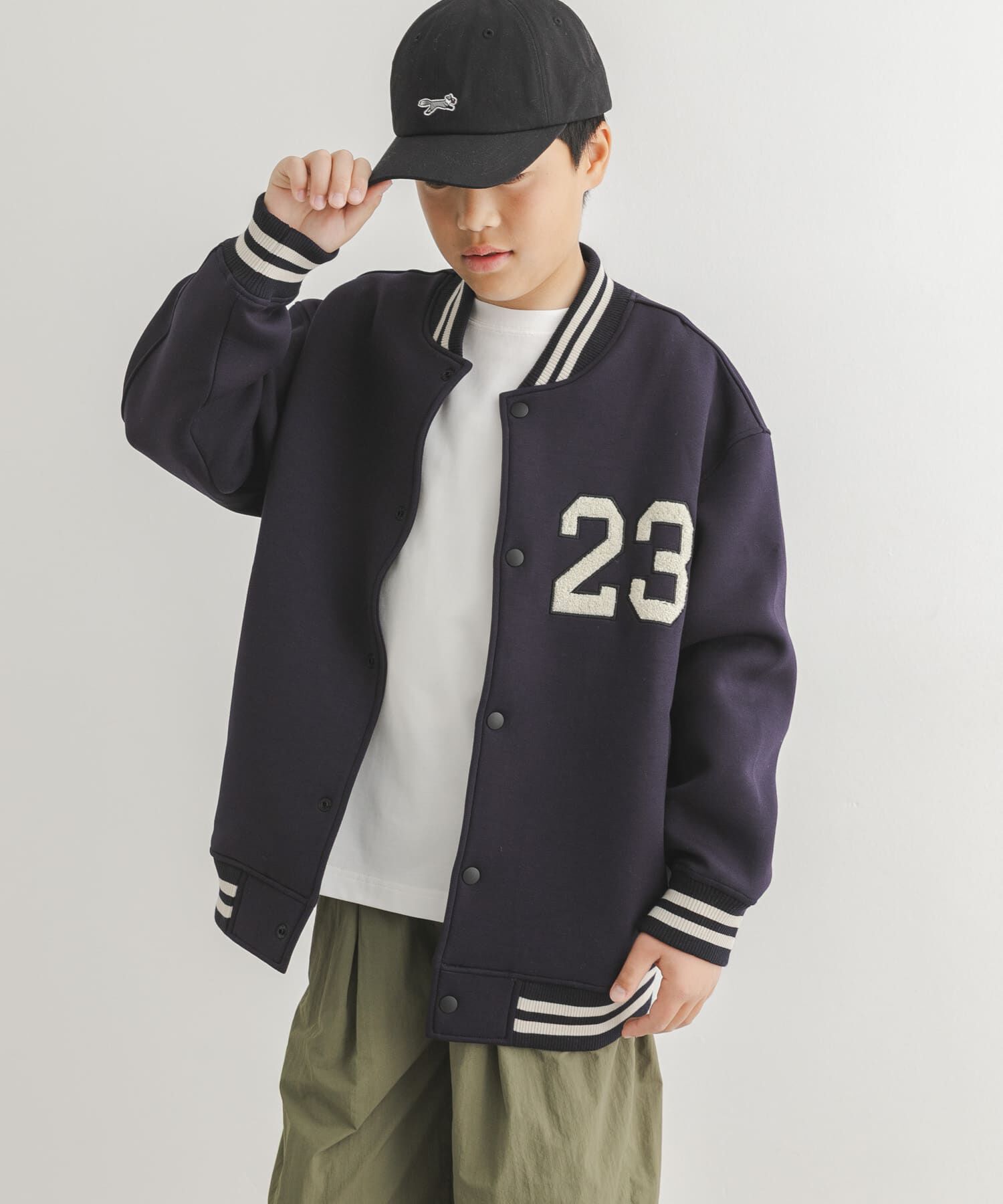 URBAN RESEARCH DOORS「『150サイズ』ダンボールニットスタジャン(KIDS)」|その他|